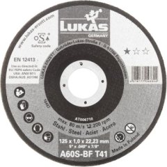 115 X 1 Steel Cutting Disc Lukas