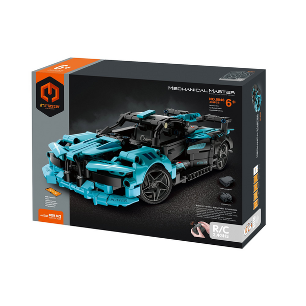 iM.Master 2.4 GHz R/C and App programming Super Car set - 439 Pieces