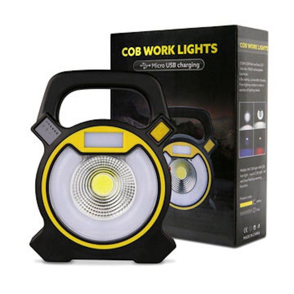 30W USB Rechargeable COB LED Emergency Camping Lamp