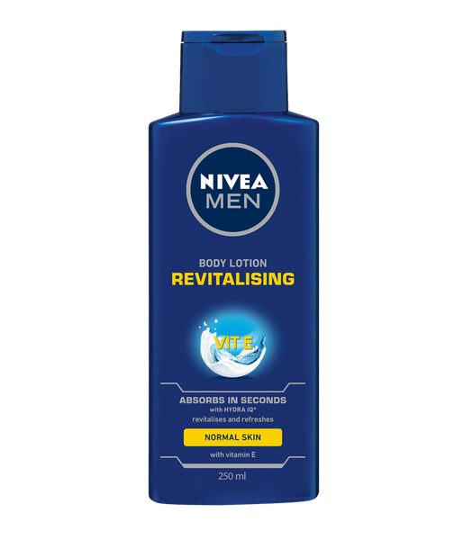 NIVEA MEN Revitalising Body Lotion with Vitamin E, 250ml