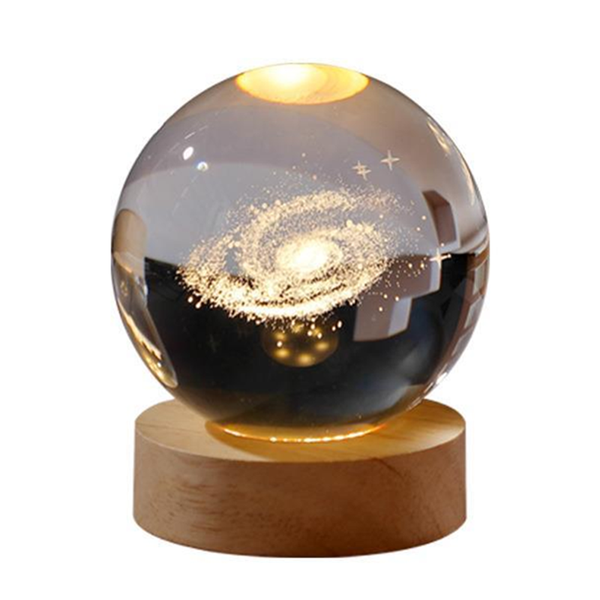 Galaxy Crystal Ball with Luminous Base Size: M