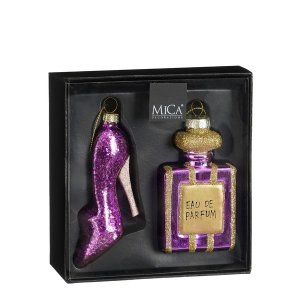 Ornament Set Perfume Shoe 2pc