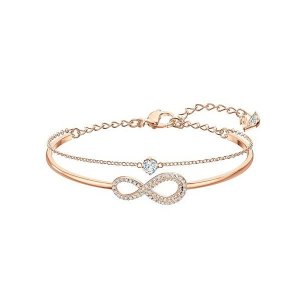Moissanite Infinity/Heart Dainty Bracelet for WomenBeautiful Summer Jewelry