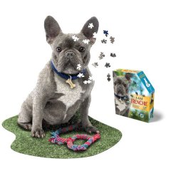 I Am Frenchie Animal Shaped Jigsaw Puzzle 550pc by Madd Capp