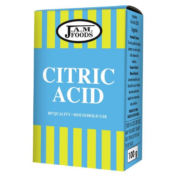 Citric Acid 6 x 100 g - JAM