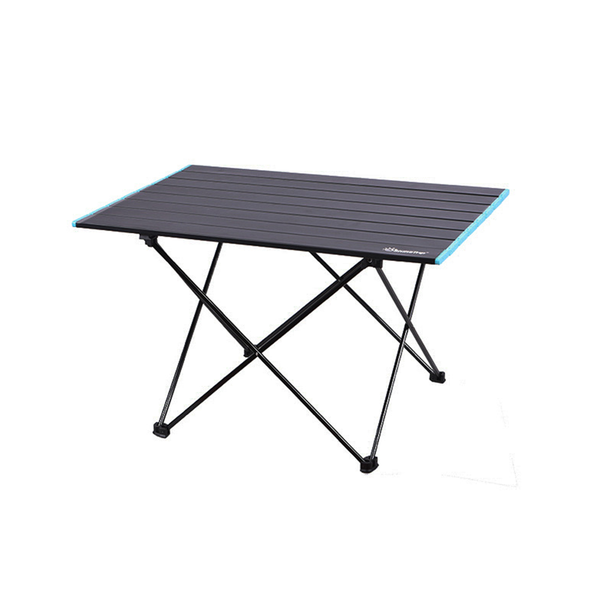 Outdoor Hiking Aluminum Storage Folding Table with Bag - 68x46.5cm