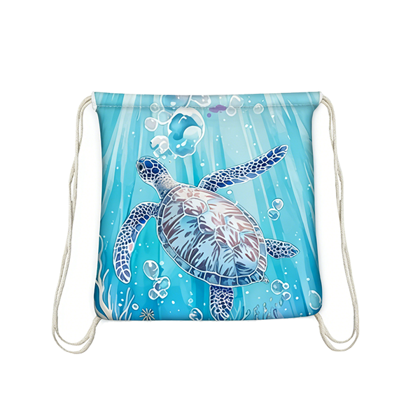 Multi -Purpose Foldable Beach Towel with Storage Pocket 63" x 32" - Blue