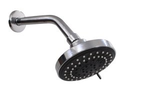 LMA 12CM 5-Mode Water-Saver Pulsing 190 Shower Head &amp; 45 Bend 16CM Arm