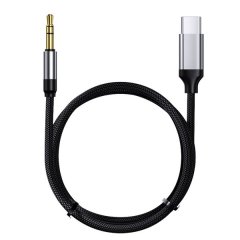 Type-C to 3.5mm AUX Cable 1M Compatible with Car Speaker Headphone