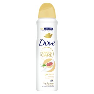 Dove Go Fresh Grapefruit and Lemongrass Antiperspirant Deodorant Body Spray 150ml