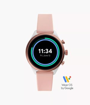 Fossil Sport Smartwatch Blush Silicone - FTW6022