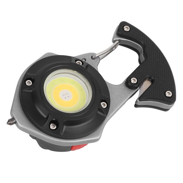 COB Keychain Light High Lumens Mini Portable EDC Flashlight for Camping