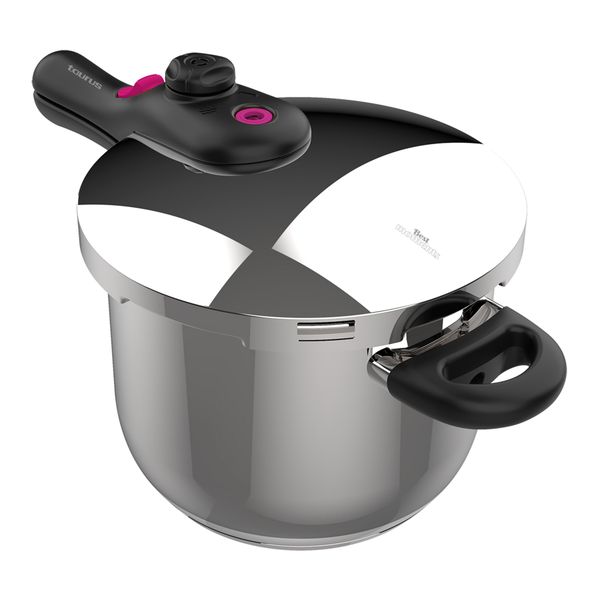 Taurus Pressure Cooker With Valve Pressure Controller Stainless Steel 4L