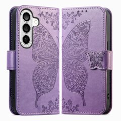 Flip Leather Embossing Wallet Case Compatible With Galaxy S26 Plus Cover