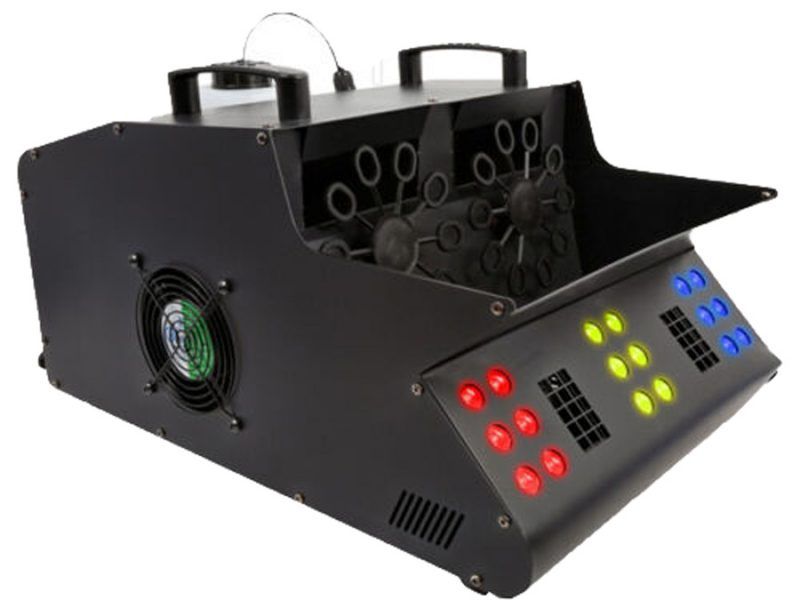 Beamz SB2000 LED Smoke &amp; Bubble Machine RGB LEDs
