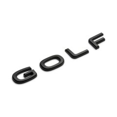 Golf-21-Mbk, Golf 2021 Edition Badge-Matt Black