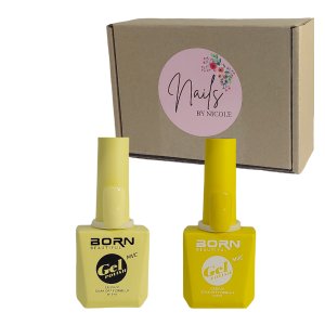 BB UV/LED Gel Nail Polish - Yellow 029 &amp; 034 - 2 Piece - Nails by Nicole
