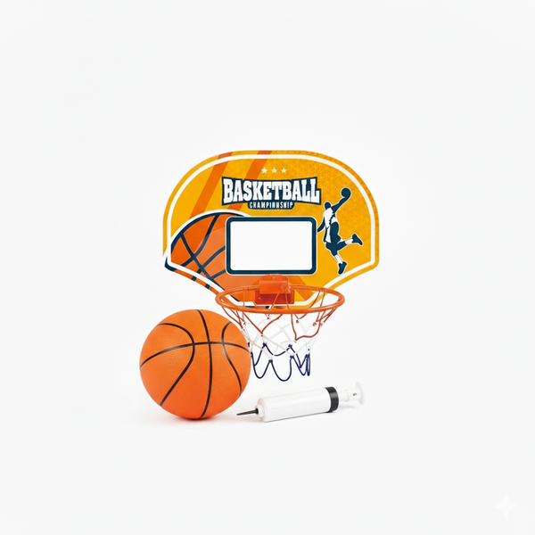 Basketball Hoop for Kids - 2 Designs, Indoor/Outdoor Fun &amp; Easy Setup!