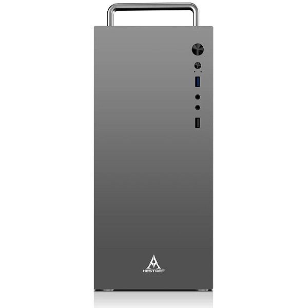 V200 Computer Chassis Case Micro ATX /Mini ITX SSD Slot x 1 HDD Slot x 3