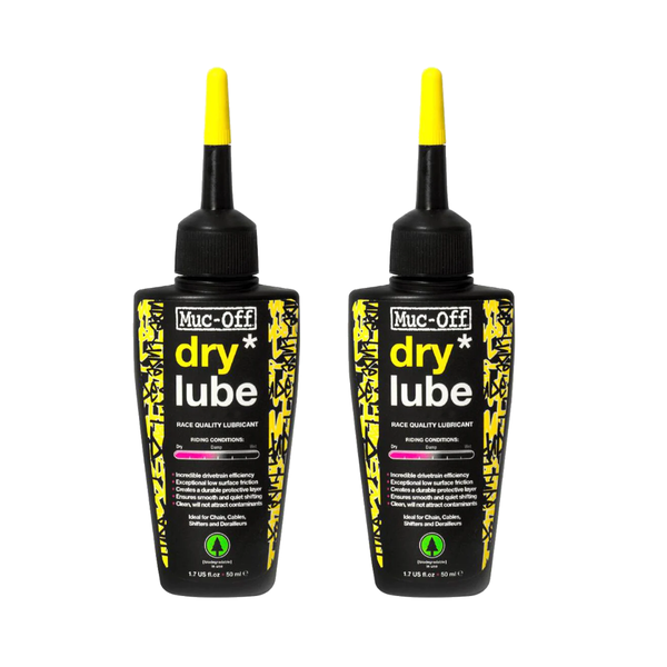 Muc-Off 2 x 50ml Dry Weather Lube Bundle