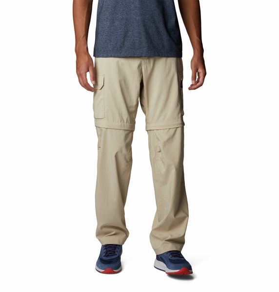 Columbia Men's Silver Ridge Utility Convertible Pants Ancient Fossil