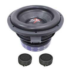 Ice Power 12" African King Comp Series 40000w DVC Subwoofer &amp; Evo Tweeters