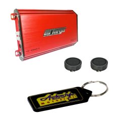 Targa Competition Series 200rms 4 Ch Amplifier &amp; Evo Tweeters &amp; Key Holder