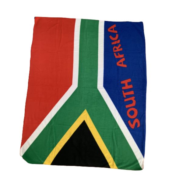 SA Flag Polar Fleece Blanket