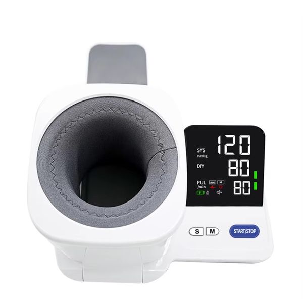Tunnel-type Intelligent Arm-type Electronic Blood Pressure Monitor - Black