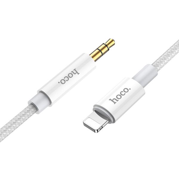 3.5mm Aux Audio Cable Male To Lightning Male 1m Cable-Hoco-UPA19