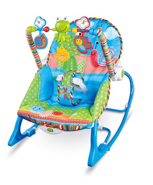 Totland Infant to Toddler Baby Musical Rocker - Pink