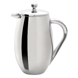 Regent Brazil Coffee Plunger Double Wall St Steel 8 Cup, (1lt)