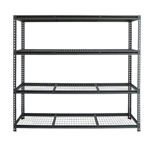 4 Tier Matt Black Heavy Grade Shelf