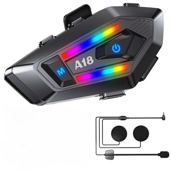 Motorcycle Helmet Headset,6.0 Headphone, Smart Noise Reduction