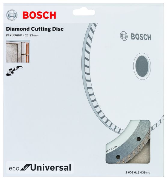Diamond Cutting Disc ECO For Universal 230x22.23x3.0x7