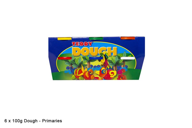 Teddy Dough 6 x 100g Kit
