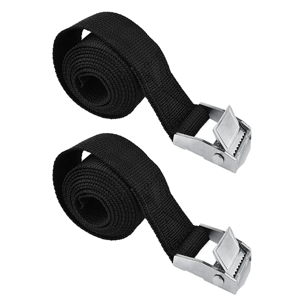 2Pcs Lashing Straps With Buckles Up To 600Lbs For Cargo Trailer