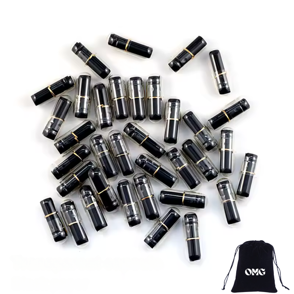 OMG Clear Capsules for Secret Messages - DIY Pack of 20