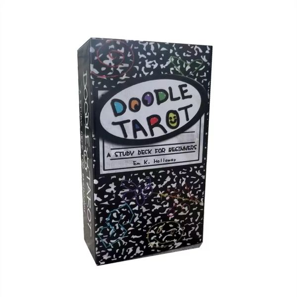 Doodle Tarot: The Fun &amp; Easy Study Deck for Every Beginner