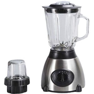 850W Countertop Blender with 1.5L Glass Jar, 5 Speeds &amp; Pulse for Smoothies