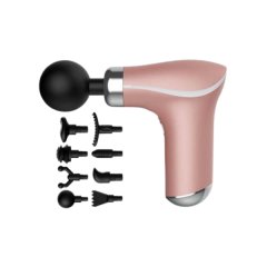 Rechargeable Compact 8 Interchangeable Heads Massage Gun