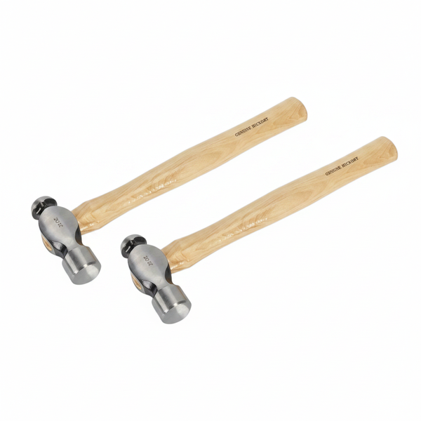 Force 16 oz Ball Pein Hammer for Metal Shaping and Striking - 2 Pack