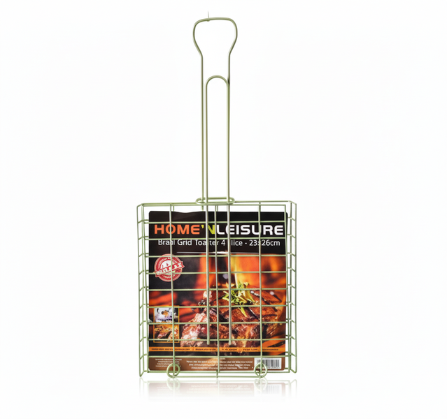 Home n Leisure 4-Slice Stainless Steel Toaster 23x26 cm