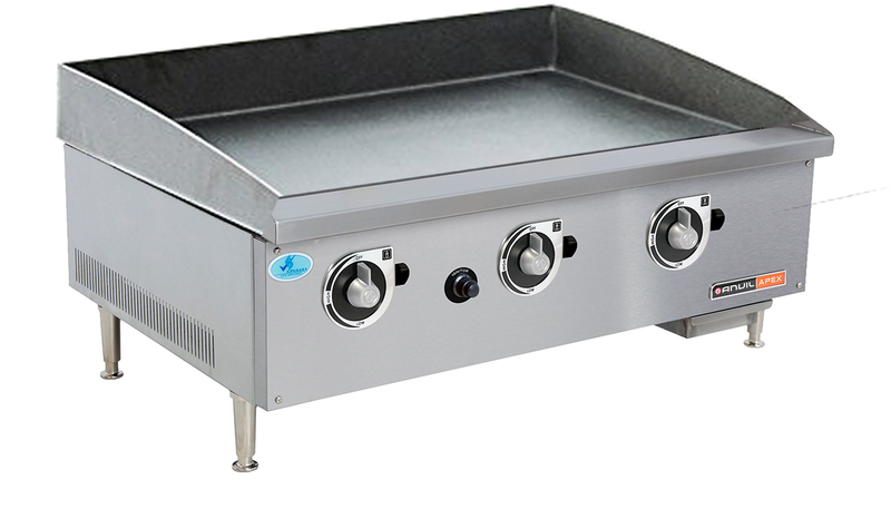 Anvil Flat Top Griller - 900mm - Premier Range - Gas