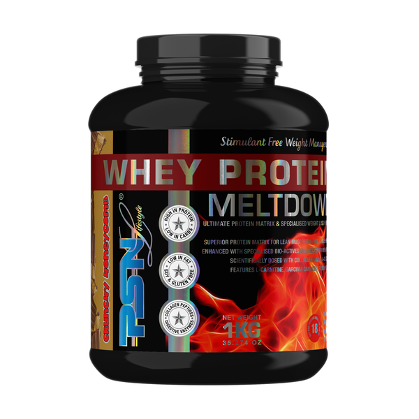 PSNLifestyle Meltdown Whey Protein Fat Burner - Crunchy Honeycomb 1kg