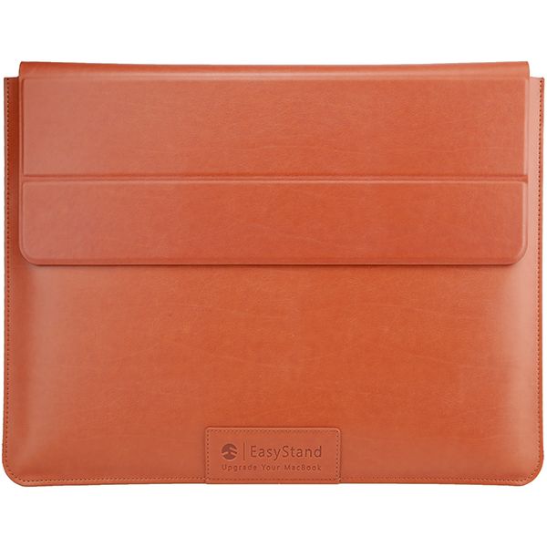 Switcheasy EasyStand Sleeve &amp; Stand For 13" MacBook Pro/Air Saddle Brown