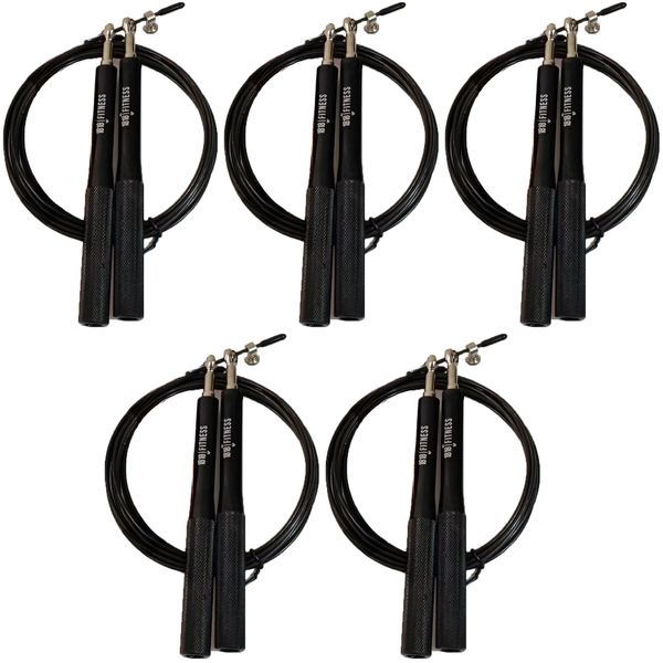 Thin Wire Jump Rope - 5 Pack - 1818 Fitness