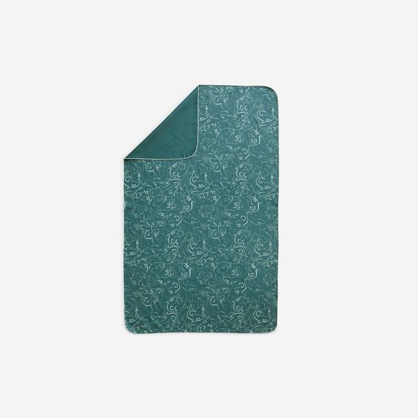 Nabaiji Compact Microfibre Swimming Towel Size L 80x130cm - Print