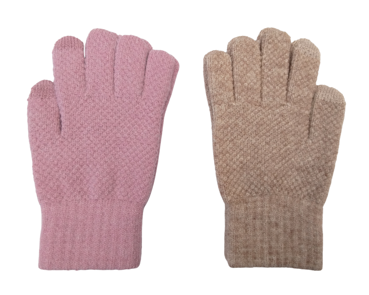 Thermal Knit Winter Touchscreen Gloves 2 Pack