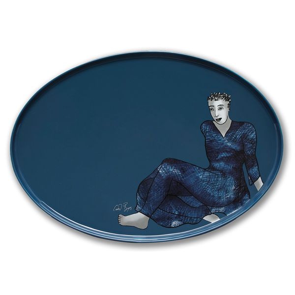 Carrol Boyes Oval - Indigo Blues